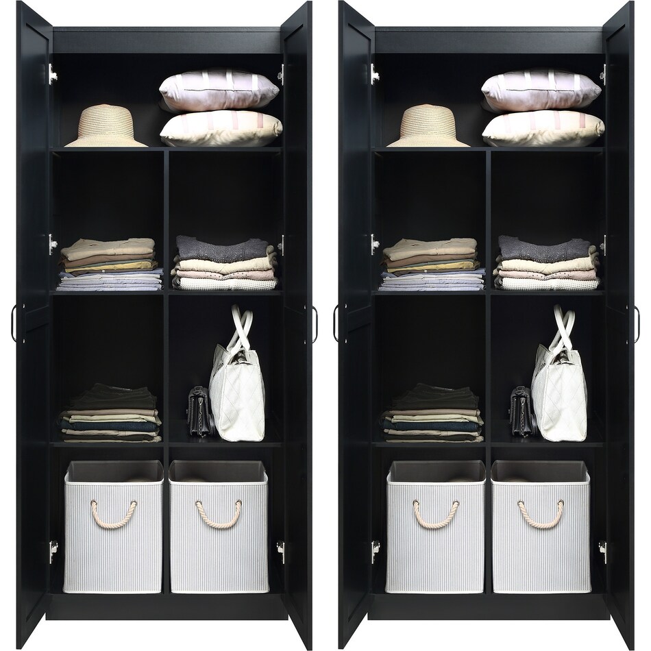 marcille black closet   