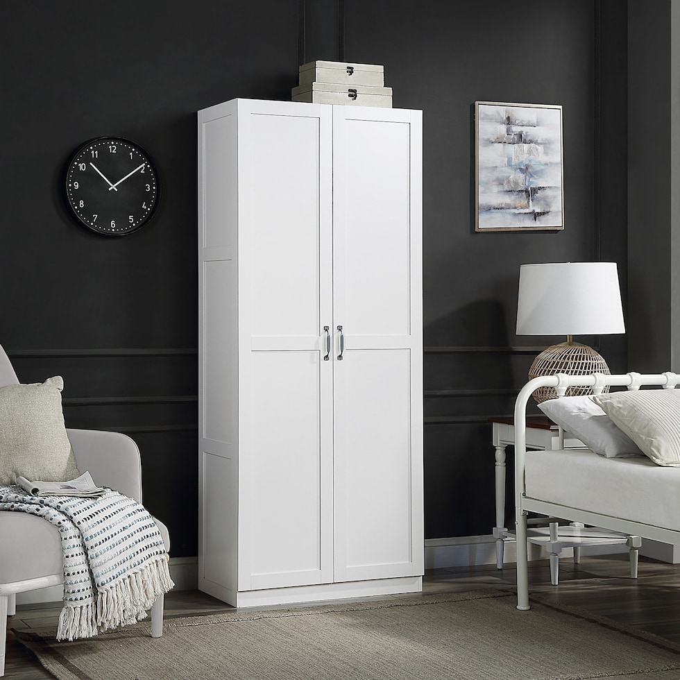 marcille white closet   