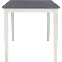 marcum white counter height table   