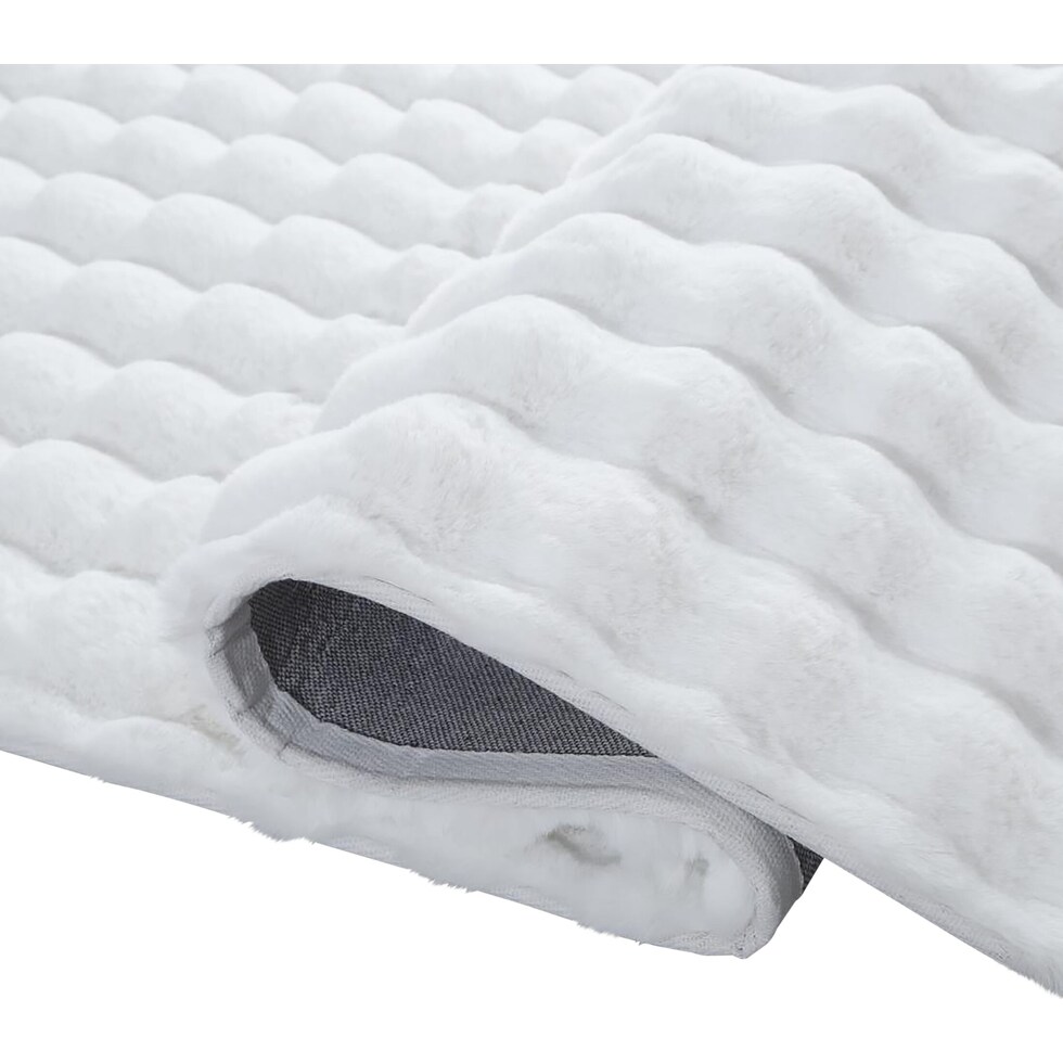 marengo white area rug  x    