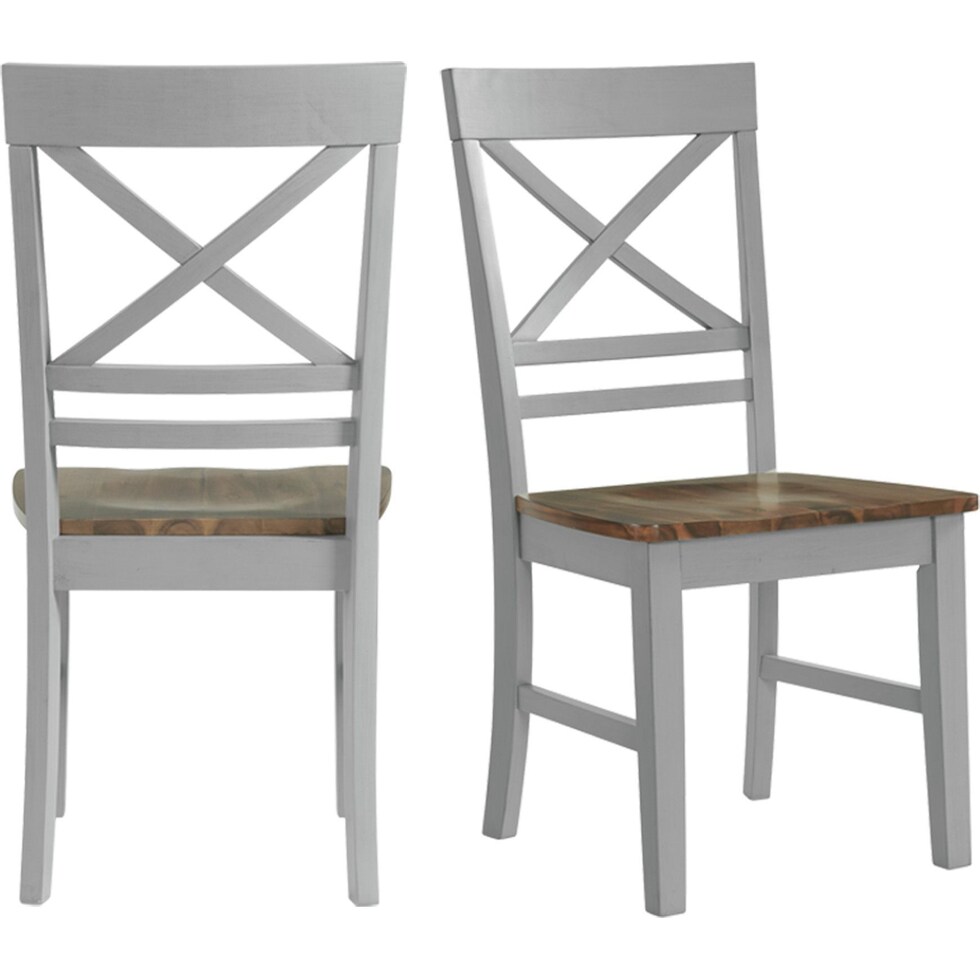 marguerite gray dining chair   