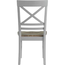 marguerite gray dining chair   