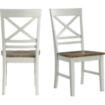 marguerite light brown dining chair   