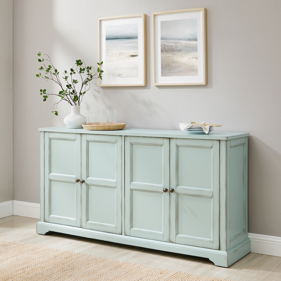 maria blue sideboard   