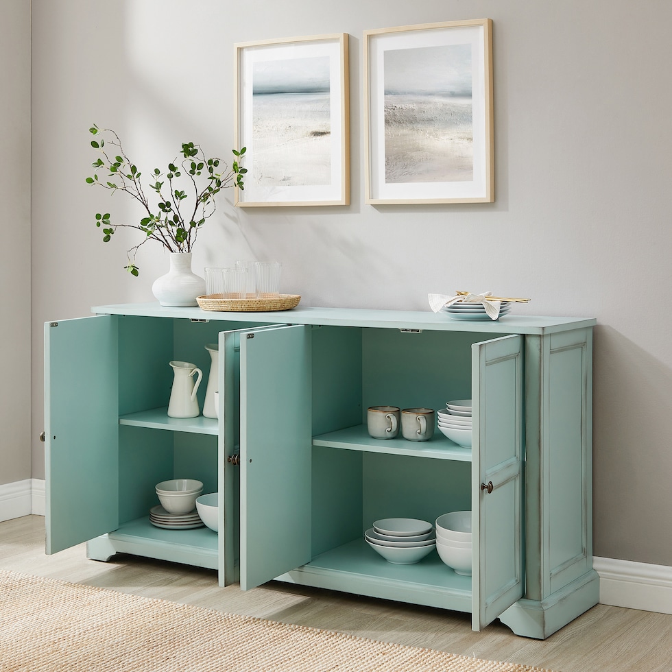 maria blue sideboard   