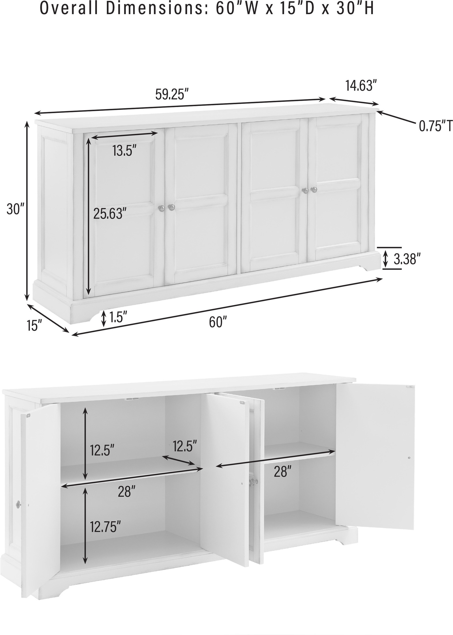 Maria Sideboard | American Signature Furniture
