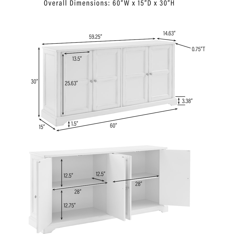 maria blue sideboard   