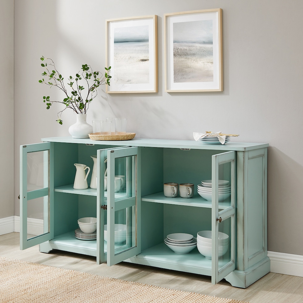 maria blue sideboard   