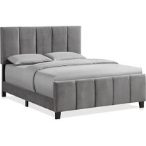 mariana gray queen bed   
