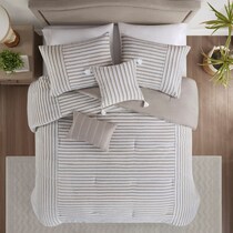 mariana light brown king california king bedding set   