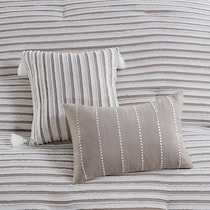 mariana light brown king california king bedding set   