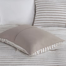 mariana light brown king california king bedding set   