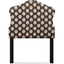 marie multicolor twin headboard   