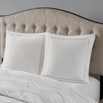 marie white king bedding set   