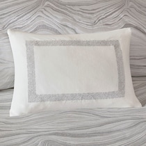 marie white king bedding set   
