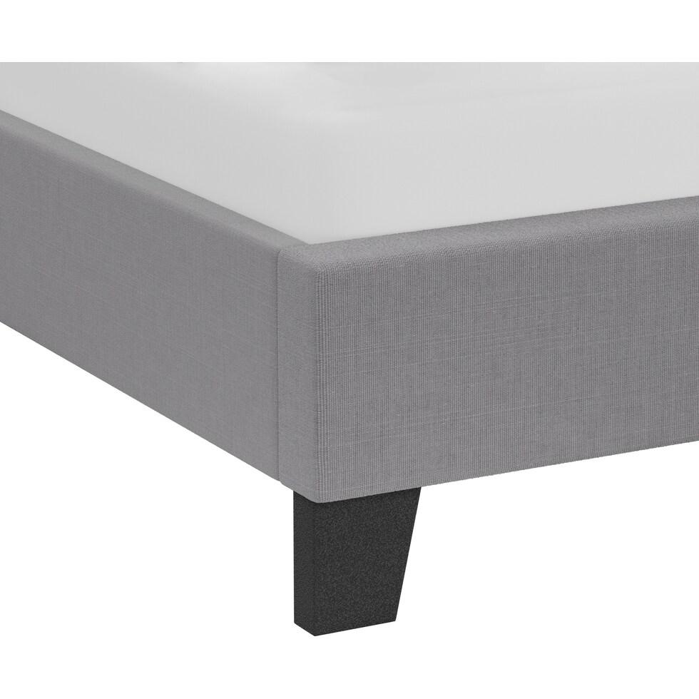 marietta gray king bed   