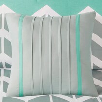 marigold green multi king bedding set   