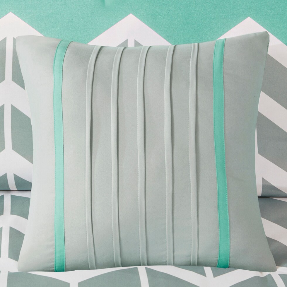 marigold green multi twin bedding set   