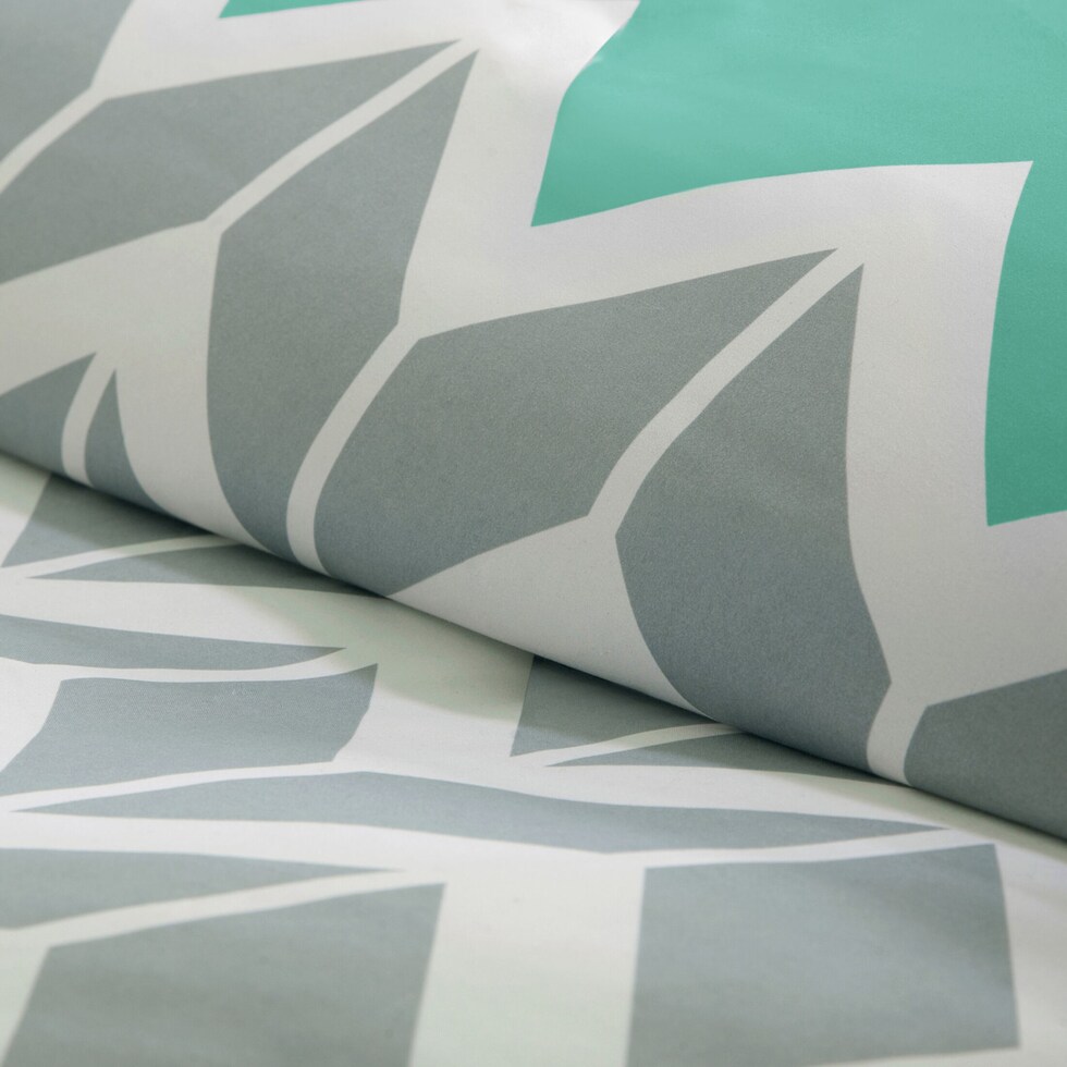 marigold green multi twin bedding set   
