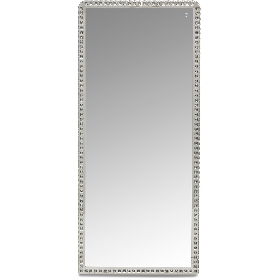 marilyn gray floor mirror   