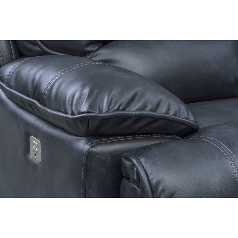 mario power blue  pc power reclining sofa   