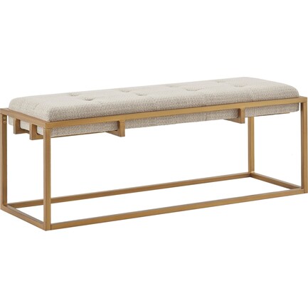 Marion Bench - White