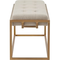 marion white bench   