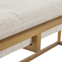 marion white bench   