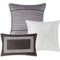 maris gray california king bedding set   