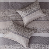 maris gray california king bedding set   