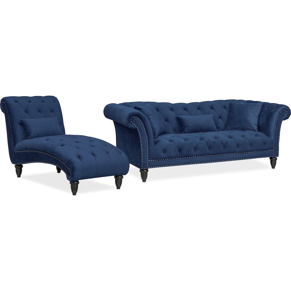 Marisol Sofa and Chaise Set American Signature Furniture