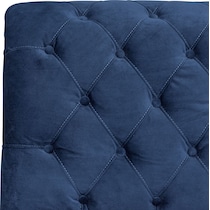 marisol blue armless chair   