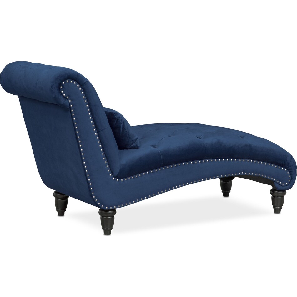 marisol blue chaise   