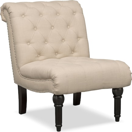 Marisol Armless Chair - Beige