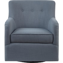 marissa blue accent chair   