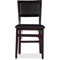 marjorie dark brown chair   