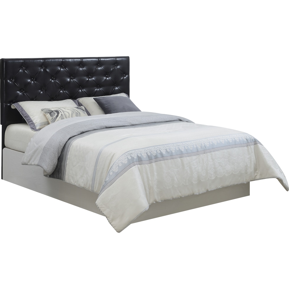 marlene dark brown full queen headboard   