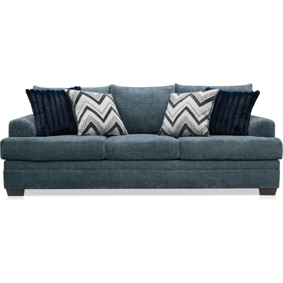 marlie blue sofa   