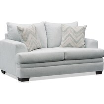 marlie gray loveseat   
