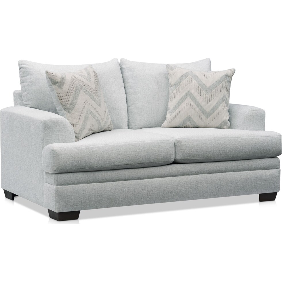 marlie gray loveseat   
