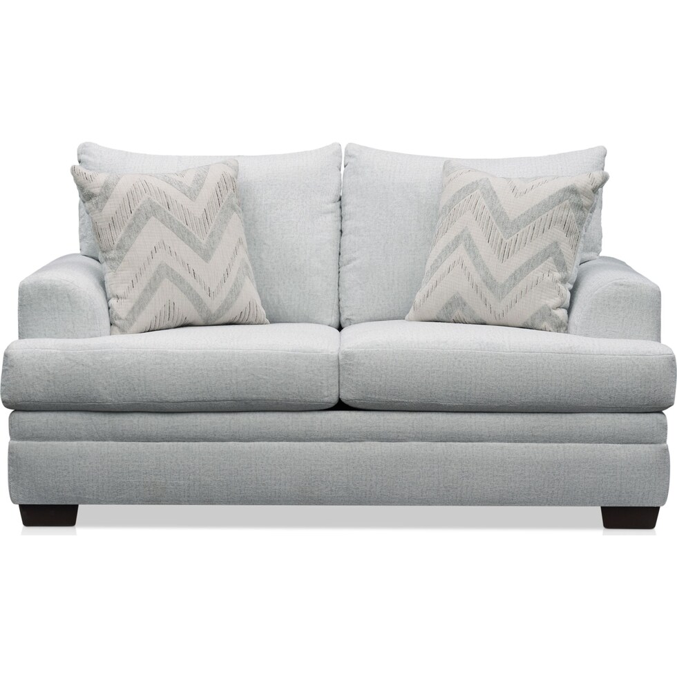 marlie gray loveseat   