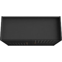 marlo black accent cabinet   