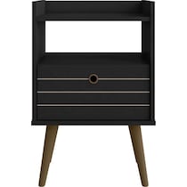 marlo black nightstand   