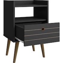 marlo black nightstand   