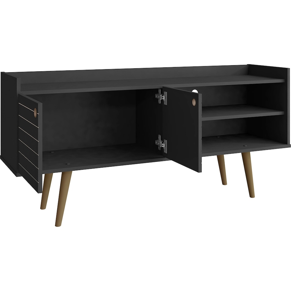 marlo black tv stand   