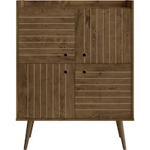 marlo dark brown accent cabinet   