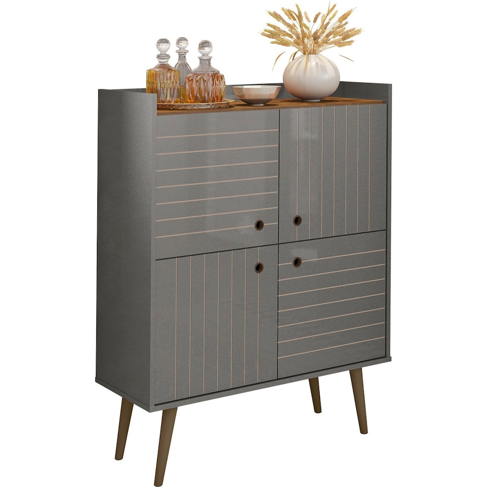 marlo gray accent cabinet   