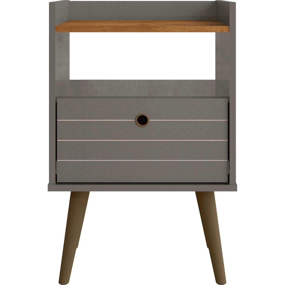 marlo gray nightstand   