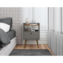 marlo gray nightstand   