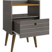 marlo gray nightstand   